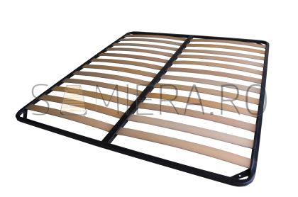 Somiera Metalica Lux pentru 2 persoane 200 cm