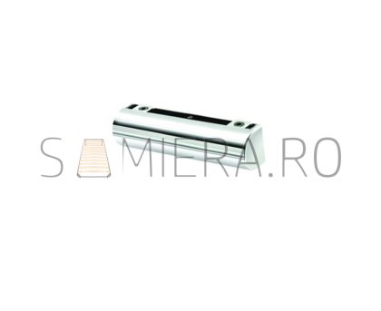 Set 4 Picioruse VA221-01, 14*4cm, plastic, crom