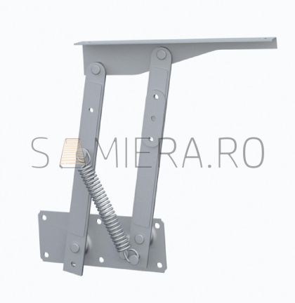 Mecanism extensie masa laptop cu arc