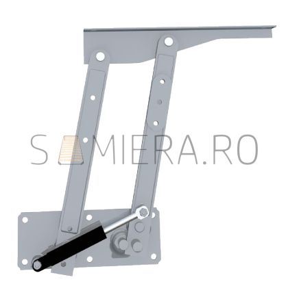Mecanism extensie masa laptop cu piston