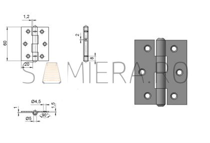 Set 2 balamale pliabile