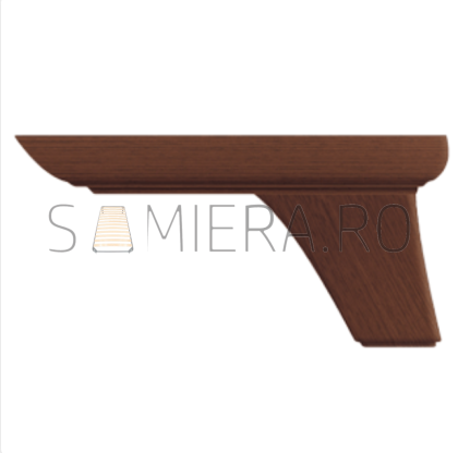 Set 4 Picioruse VA452-02, 22*17*12 cm, plastic, nuc