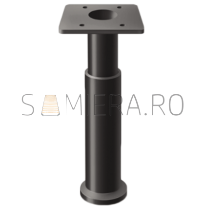 Picior reglabil Plastic  GA210-06 15cm - 24 cm