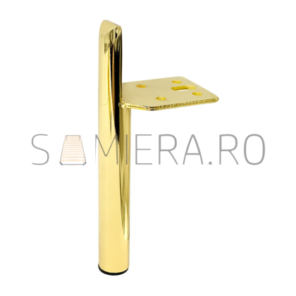   Picioruse metalic VC145G,  H=150mm, Auriu
