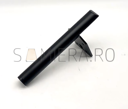 Picioruse metalic VC145B,  H=150mm, Negru Mat