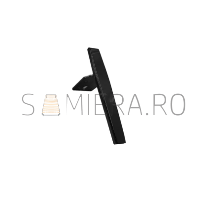 Piciorus metalic D056-B-15B, H=15cm, Negru Mat