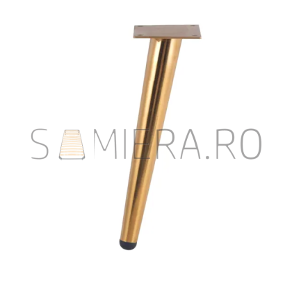 Piciorus metalic B051, Auriu