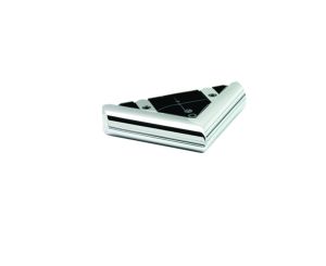 Set 4 Picioruse KA101-01, 17*17*4cm, plastic, crom
