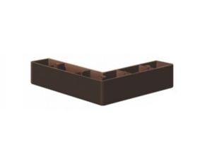 Set 4 Picioare KA200-03, 14*14*4cm, plastic, venghe
