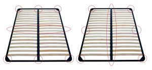 Somiera Metalica Premium pentru 2 persoane 200cm