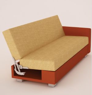 Mecanism canapea click-clack