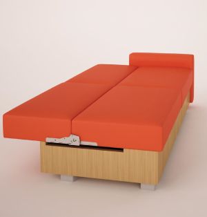 Mecanism canapea click-clack