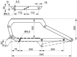 Balama extensibila tip Delfin
