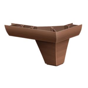 Set 4 Picioruse VA410-42, 24*18*12.5 cm, plastic, nuc