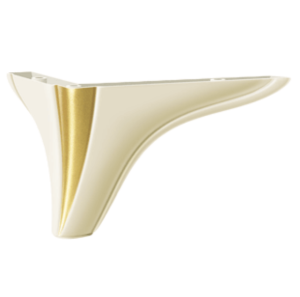 Set 4 Picioruse VA702-136, 18*18*11cm, plastic, crem/aur