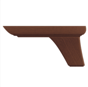 Set 4 Picioruse VA452-02, 22*17*12 cm, plastic, nuc