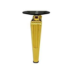 Picioruse metalic B049-A,  H=160mm, Auriu