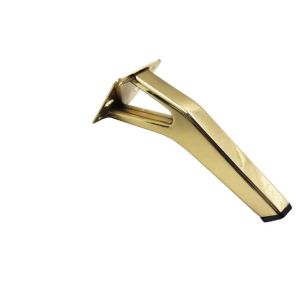 Piciorus metalic B078-15G, H=15cm, Auriu