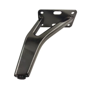 Piciorus metalic B078-15B, H=15cm, Negru Mat