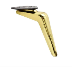 Picioruse metalic B049-C,  H=160mm, Auriu
