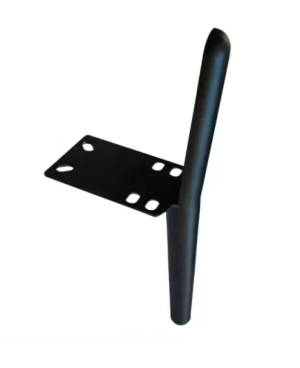Piciorus metalic D003-15B, H=15cm, Negru