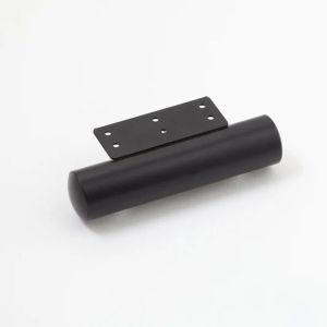 Piciorus tub VC40b, Ø 40, metal, Negru 