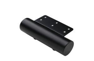 Piciorus tub VC40b, Ø 40, metal, Negru 
