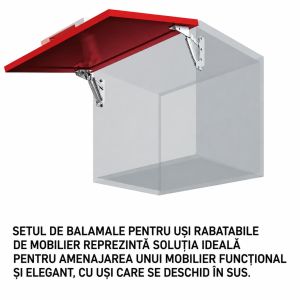Mecanism mini bancheta cu arc